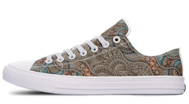 Ornate Flower Grey